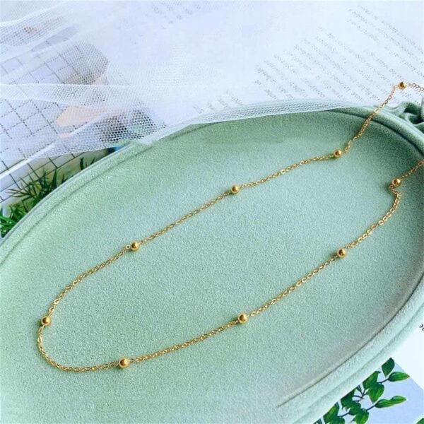European And American Beanie Necklace Women's Fashion Simple - Image 2