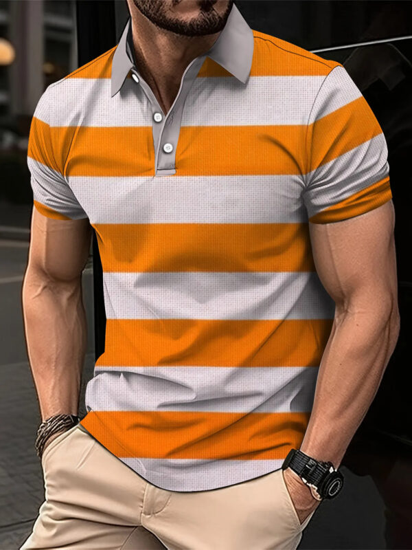 Fashion Digital Printing Men's Business Casual Top - Image 5