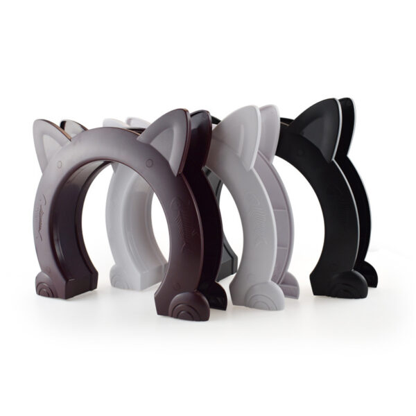 Round Cat Door Hole Puppy Door Pet Free Access Door - Image 5