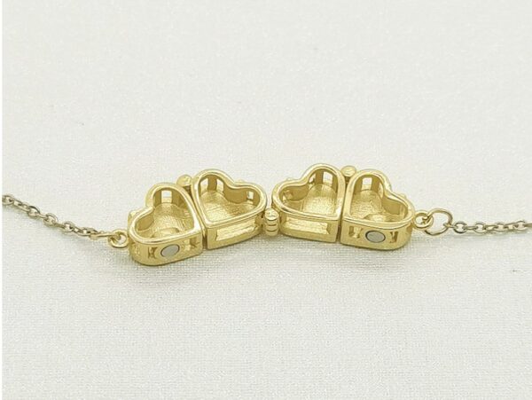 Net Red Clover Enamel Necklace Female - Image 3